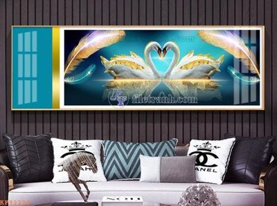 File tranh File tranh hiện đại pha lê gương KF92239 (gốc) in backlit film