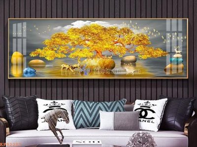 Download file gốc File tranh hiện đại pha lê gương KF92287 (độ nét cao)