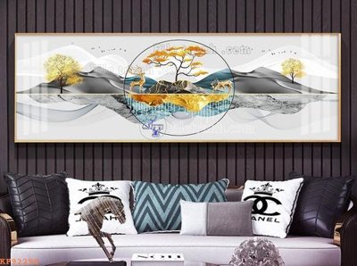 File gốc File tranh hiện đại pha lê gương KF92298 (PSD/TIFF) độ phân giải cao