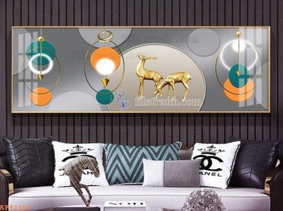 File gốc File tranh hiện đại pha lê gương KF92368 (ảnh chi tiết) để in lụa