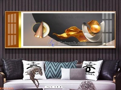 File ảnh File tranh hiện đại pha lê gương KF92404 (gốc) cho trang trí nội thất