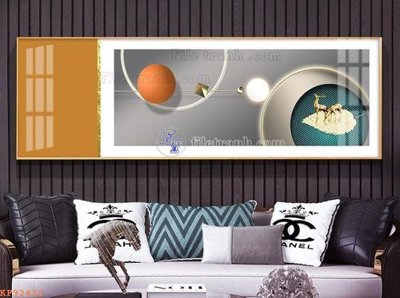 File gốc File tranh hiện đại pha lê gương KF92432 (in 3D) cho trang trí