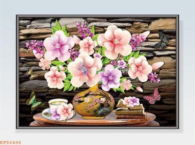 Tải file File tranh hiện đại pha lê gương KF92498 (gốc) làm file thiết kế