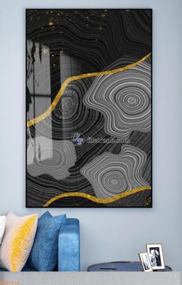 Tải file File tranh hiện đại pha lê gương KF92518 (gốc) làm tranh treo tường