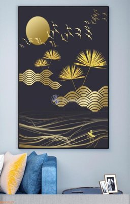 Tải file File tranh hiện đại pha lê gương KF92527 (gốc) làm file in ấn