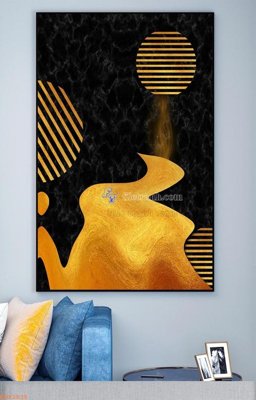 File tranh File tranh hiện đại pha lê gương KF92536 (gốc) chủ đề trẻ em