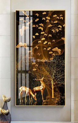 Tải xuống file tranh gốc File tranh hiện đại pha lê gương KF92563 (PSD/TIFF)