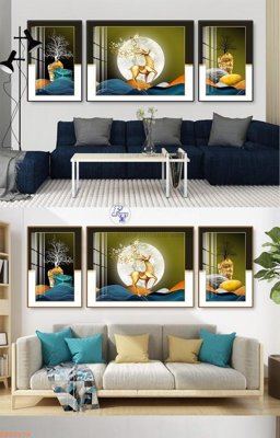 Mua file gốc File tranh hiện đại pha lê gương KF92579 (chất lượng) tại Filetranh.com