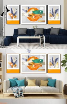 File tranh gốc File tranh hiện đại pha lê gương KF92581 (bản quyền) độc đáo