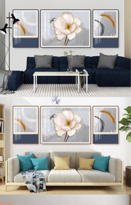 File tranh File tranh hiện đại pha lê gương KF92583 (ảnh gốc) in trần xuyên sáng