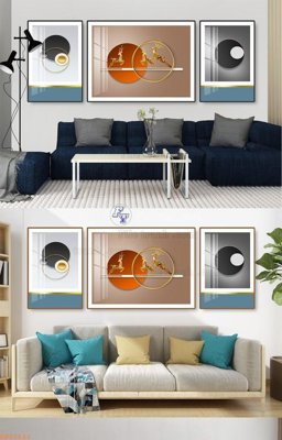 File gốc in ấn File tranh hiện đại pha lê gương KF92611 độ phân giải cao