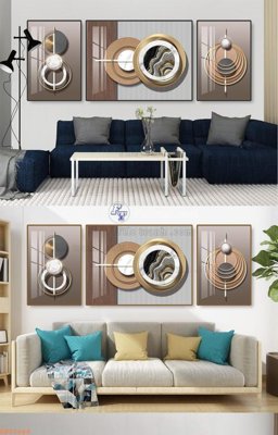 File gốc File tranh hiện đại pha lê gương KF92668 (cho in ấn) từ kho Filetranh