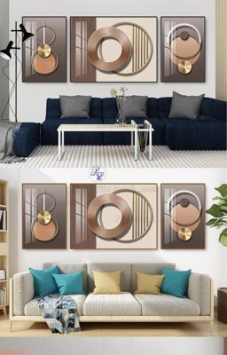 File gốc in ấn File tranh hiện đại pha lê gương KF92672 độ phân giải cao