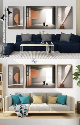 File gốc in ấn File tranh hiện đại pha lê gương KF92691 (sẵn sàng tải về)