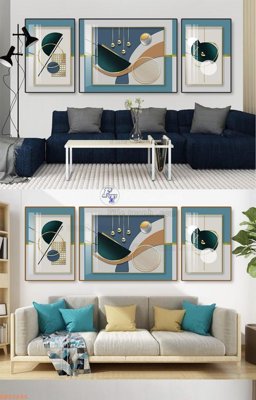 File tranh File tranh hiện đại pha lê gương KF92695 (ảnh gốc) in trần nhà