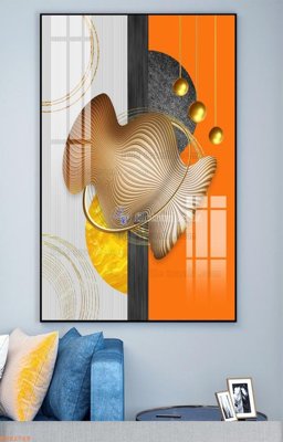 File ảnh File tranh hiện đại pha lê gương KF92768 (gốc) in poster