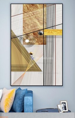 File tranh gốc PSD File tranh hiện đại pha lê gương KF92781 còn nguyên layer