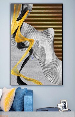 File in ấn cao cấp File tranh hiện đại pha lê gương KF92798 (file gốc)