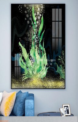 File ảnh File tranh hiện đại pha lê gương KF92829 (gốc) in PP, decal