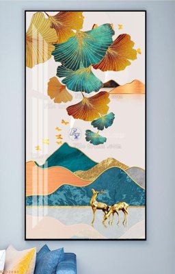 Tải file gốc File tranh hiện đại pha lê gương KF92841 (bản PSD) gốc