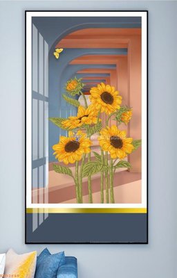 File PSD File tranh hiện đại pha lê gương KF92849 (gốc) cho designer