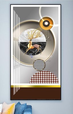 File tranh File tranh hiện đại pha lê gương KF92924 (bản gốc) in canvas