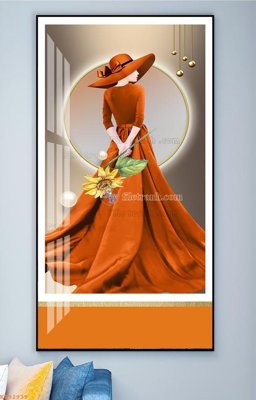 Tải file File tranh hiện đại pha lê gương KF92939 (gốc) chủ đề phong thủy