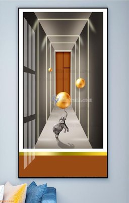 File tranh in mica File tranh hiện đại pha lê gương KF92948 (độ phân giải cao)