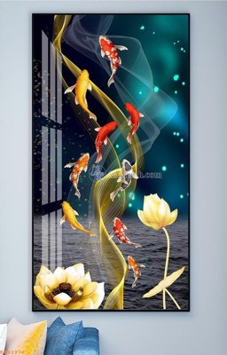 Tải file tranh File tranh hiện đại pha lê gương KF92976 (ảnh gốc) ngay