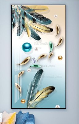 File ảnh gốc File tranh hiện đại pha lê gương KF92977 không vỡ nét