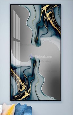 File tranh in trần File tranh hiện đại pha lê gương KF92981 (ảnh gốc siêu nét)