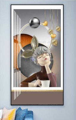 Tải file File tranh hiện đại pha lê gương KF93002 (ảnh gốc) độ phân giải 300dpi