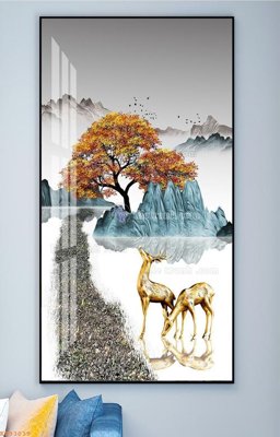 File ảnh File tranh hiện đại pha lê gương KF93039 (gốc) in standee