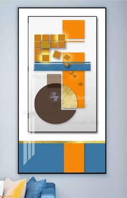 File tranh trang trí File tranh hiện đại pha lê gương KF93069 (tải file gốc)