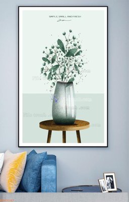 File gốc File tranh hiện đại pha lê gương KF93147 (in mica) cắt laser