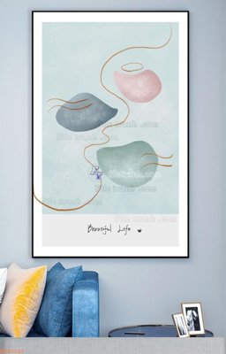 File in ấn cao cấp File tranh hiện đại pha lê gương KF93162 (file gốc)