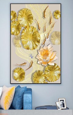 File tranh File tranh hiện đại pha lê gương KF93172 (gốc) chủ đề con người