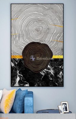 Ảnh gốc File tranh hiện đại pha lê gương KF93180 (nét căng) in mica