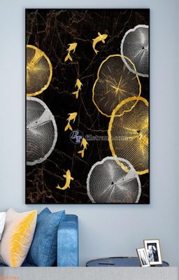 File tranh File tranh hiện đại pha lê gương KF93302 (ảnh gốc) không bị mờ