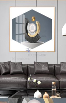 File gốc in ấn File tranh hiện đại pha lê gương KF93362 (sẵn sàng tải về)