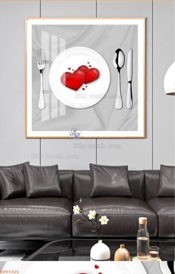 File PSD File tranh hiện đại pha lê gương KF93365 (gốc) cho designer