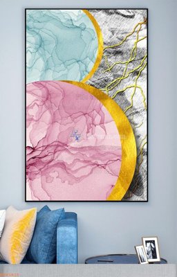 Tải về hình ảnh gốc File tranh hiện đại pha lê gương KF93415 sắc nét