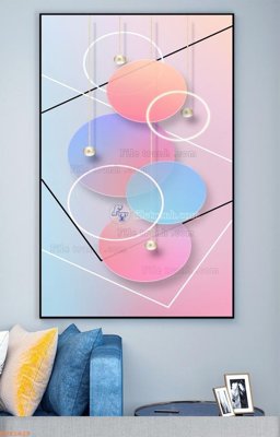 File tranh File tranh hiện đại pha lê gương KF93429 (gốc) chủ đề tĩnh vật