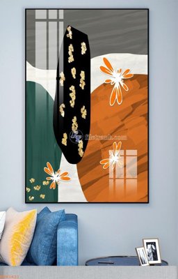 Download file gốc File tranh hiện đại pha lê gương KF93431 (dùng cho in ấn)