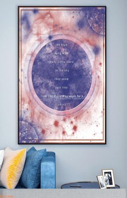 Download file gốc File tranh hiện đại pha lê gương KF93445 (in lụa) tranh 3D