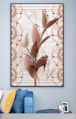 File gốc in tráng gương File tranh hiện đại pha lê gương KF93460 chi tiết