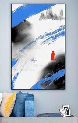 File gốc File tranh hiện đại pha lê gương KF93473 (PSD/TIFF) độ phân giải cao