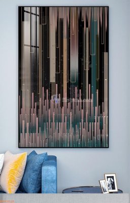 File ảnh gốc File tranh hiện đại pha lê gương KF93528 không vỡ nét