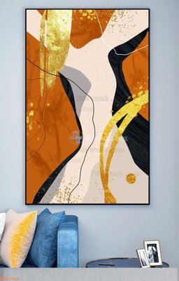 Download file File tranh hiện đại pha lê gương KF93589 (gốc) in mica bàn thờ