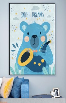 File tranh in trần File tranh hiện đại pha lê gương KF93644 (ảnh gốc siêu nét)